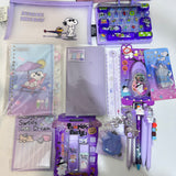 Cute Purple Stationery Set vol.2