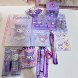 Cute Purple Stationery Set KU02