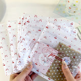 Cherry Ziplock Bag