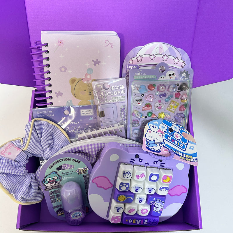 Cute Purple Stationery Set vol.3
