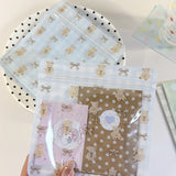 Bow Bear Resealable Bag