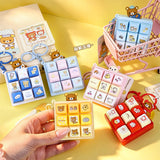 Bear 9-key Keyboard Fidget Keychain