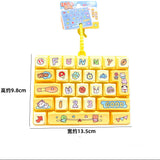 Keyboard Fidget Keychain 1-12