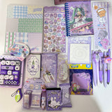 Cute Purple Stationery Set vol.1