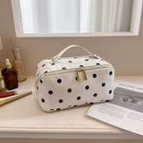 Polka-dot Makeup Organizer Bag