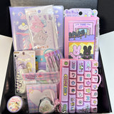 Cute Pink Purple Stationery Set vol.2