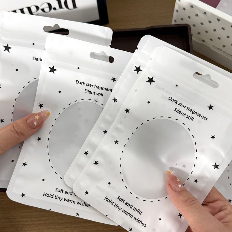 Black Stars  Ziplock Bag