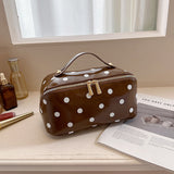Polka-dot Makeup Organizer Bag