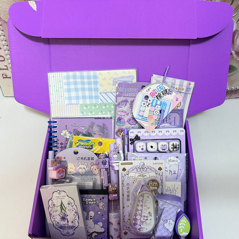 Cute Purple Stationery Set vol.1