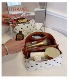 Polka-dot Makeup Organizer Bag