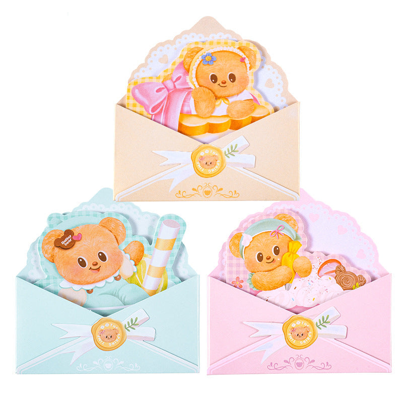 Bear Shaped Memo Pad HY245