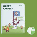 A5 Magnetic Closure Notebook--HAPPY CAMPERS