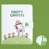 A5 Magnetic Closure Notebook--HAPPY CAMPERS