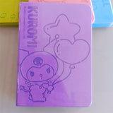 A6 PU Kawaii Notebook 2 fachaiacc Purple