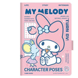 B6 Kawaii Magnetic  Notebook KT81417 Pink