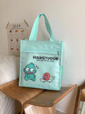 Cartoon Tote Bag Fachaiacc Green