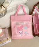 Cartoon Tote Bag Fachaiacc Pink