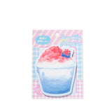 Drinks Sticky Memo Pad- Strawberry Water-Ice