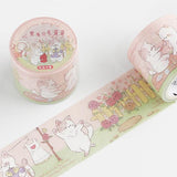 Flower Animal Paper Washi Tape Cat