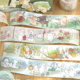 Flower Animal Paper Washi Tape