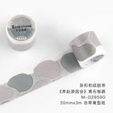 Garden Party  Paper Washi Tape  Gray