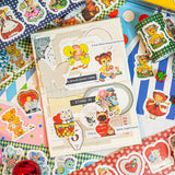 Kawaii Carnival Animal Washi Tape_journal