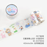 Kawaii Roaming  PET Tape Blue