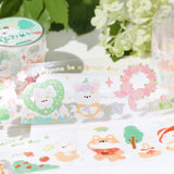 Kawaii Roaming  PET Tape Green