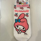 Kawaii Shorts Socks Fachaistore White