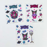Kawaii Dark-Themed Stationery