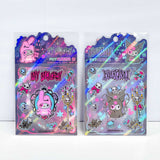 Kawaii Dark-Themed Stationery
