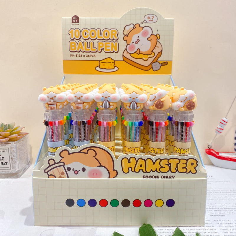 10-color Multi-color Pen KK3122