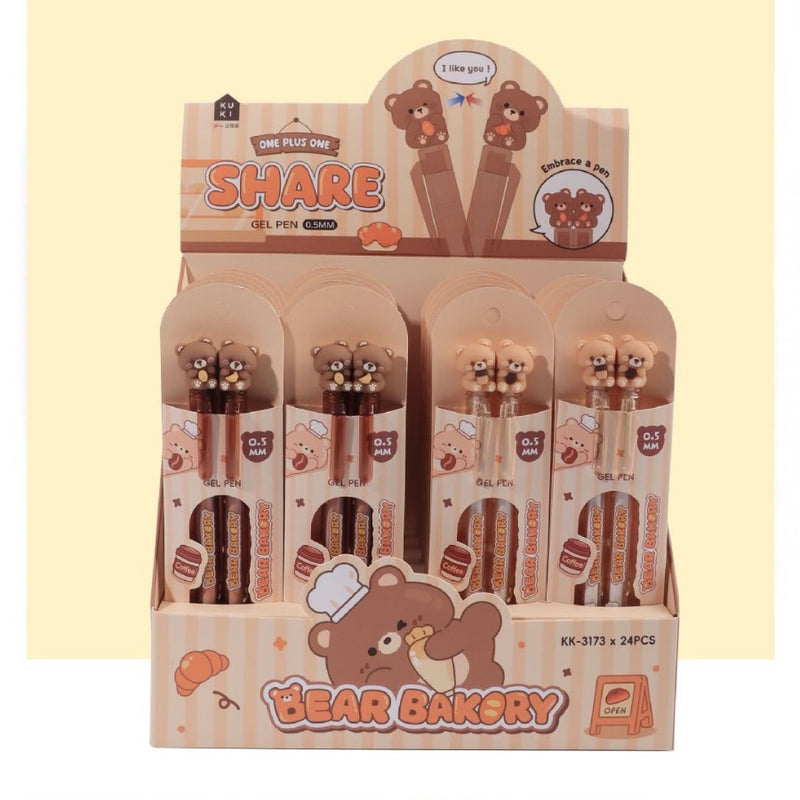 Bear Bakery Share Gel Pen KK3173