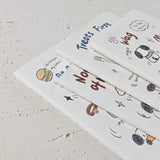 A6 Notebbook-Dog/Elephant