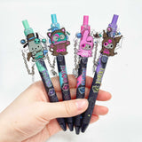 Kawaii Dark-Themed Stationery