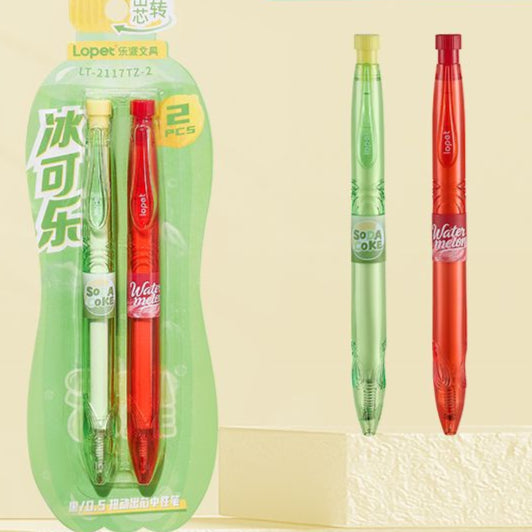 2-pack Gel Pen Set LT-2117TZ-2