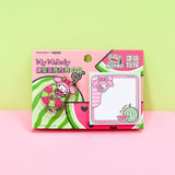 No sticker Memo Pad With Acrylic Clips KT84941