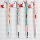 Sweet Berry Time Gel Pen With Charm   AGPJ4235
