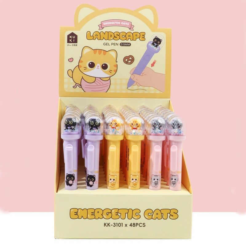 Emercetic Cat Gel Pen KK3101