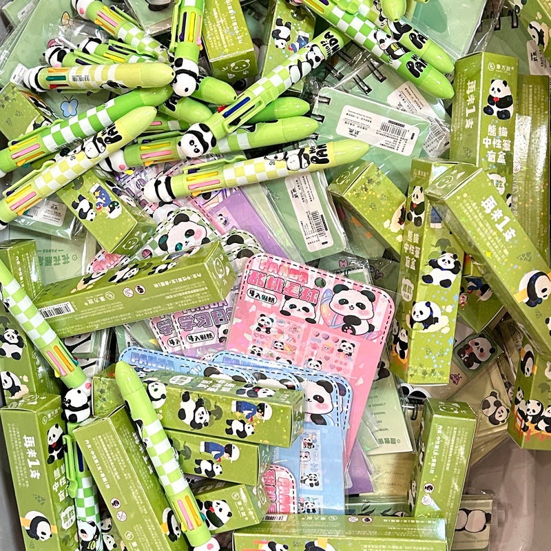 Panda stationery lucky scoop(25-30 pcs/each scoop)