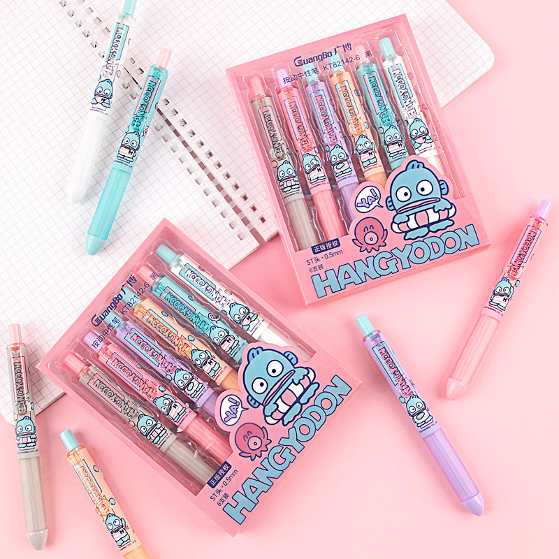 Pink Fishman Gel Pen Set Fachaiacc