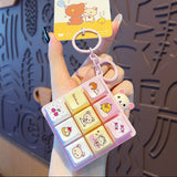 Bear 9-key Keyboard Fidget Keychain