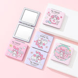 Kawaii Folding PU RoundMirror 3