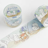 Flower Animal Paper Washi Tape