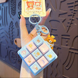 Bear 9-key Keyboard Fidget Keychain