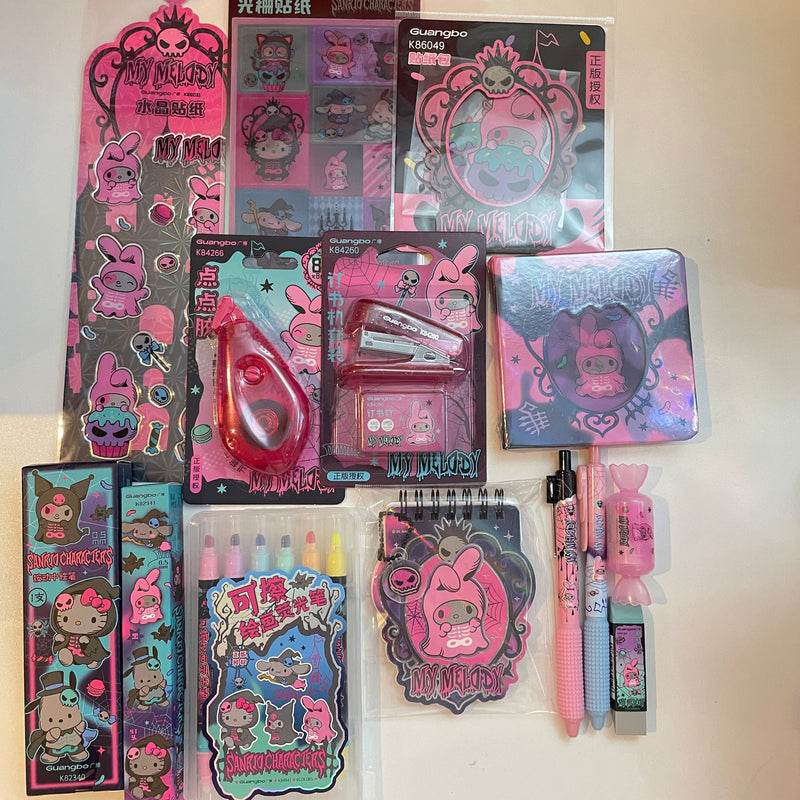 Dark Stationery Combo