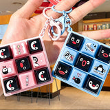 9-key Keyboard Fidget Keychain  PG334