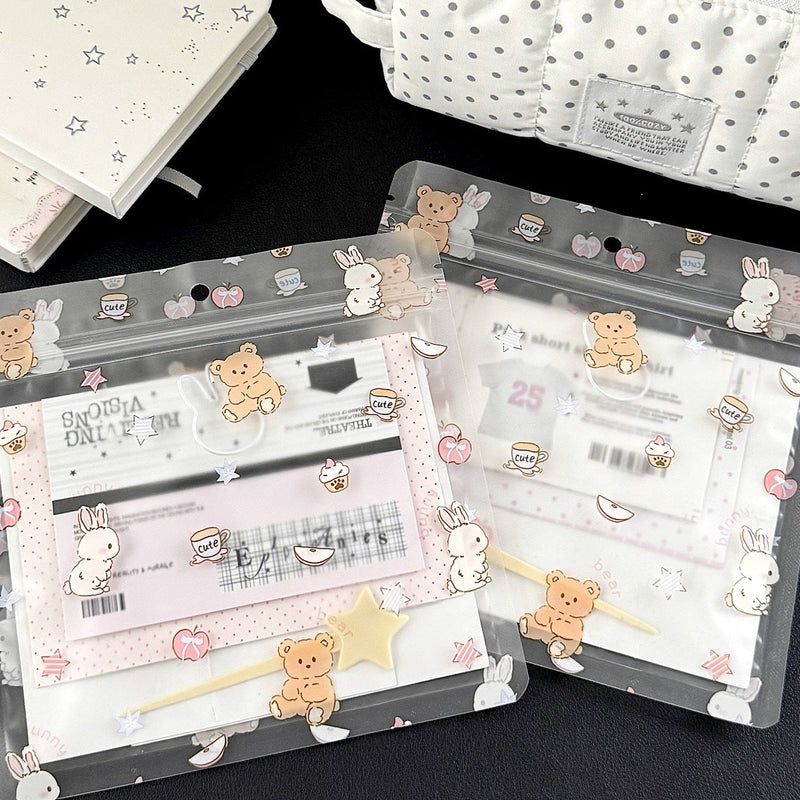 Bear Bunny Ziplock Bag