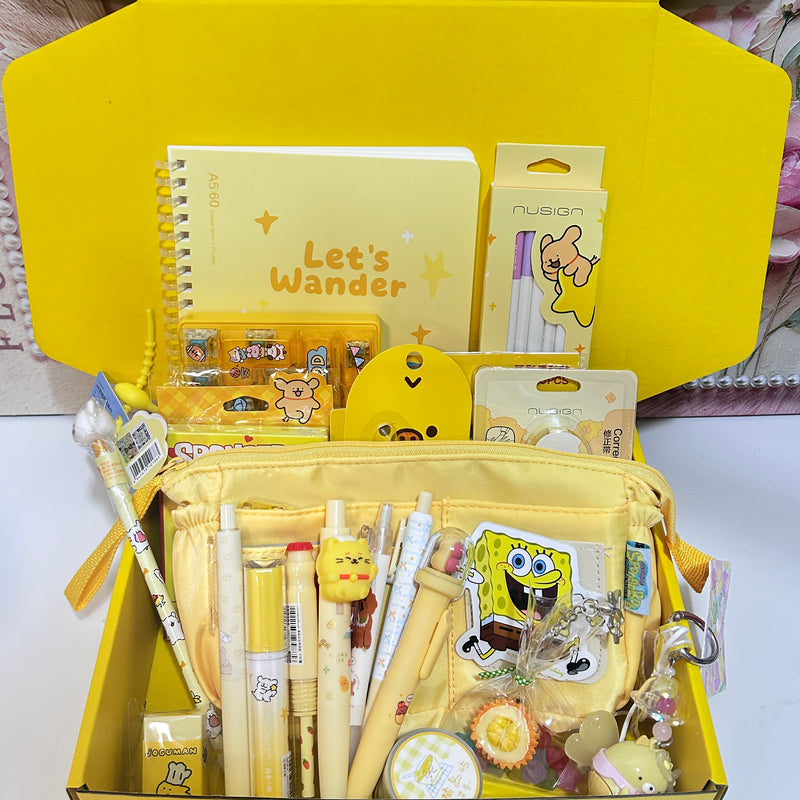 Cute Yellow Stationery Set vol.5