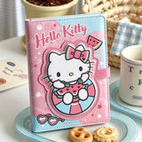 A6 Colorful Page Magnetic Closure Notebook  KT81536